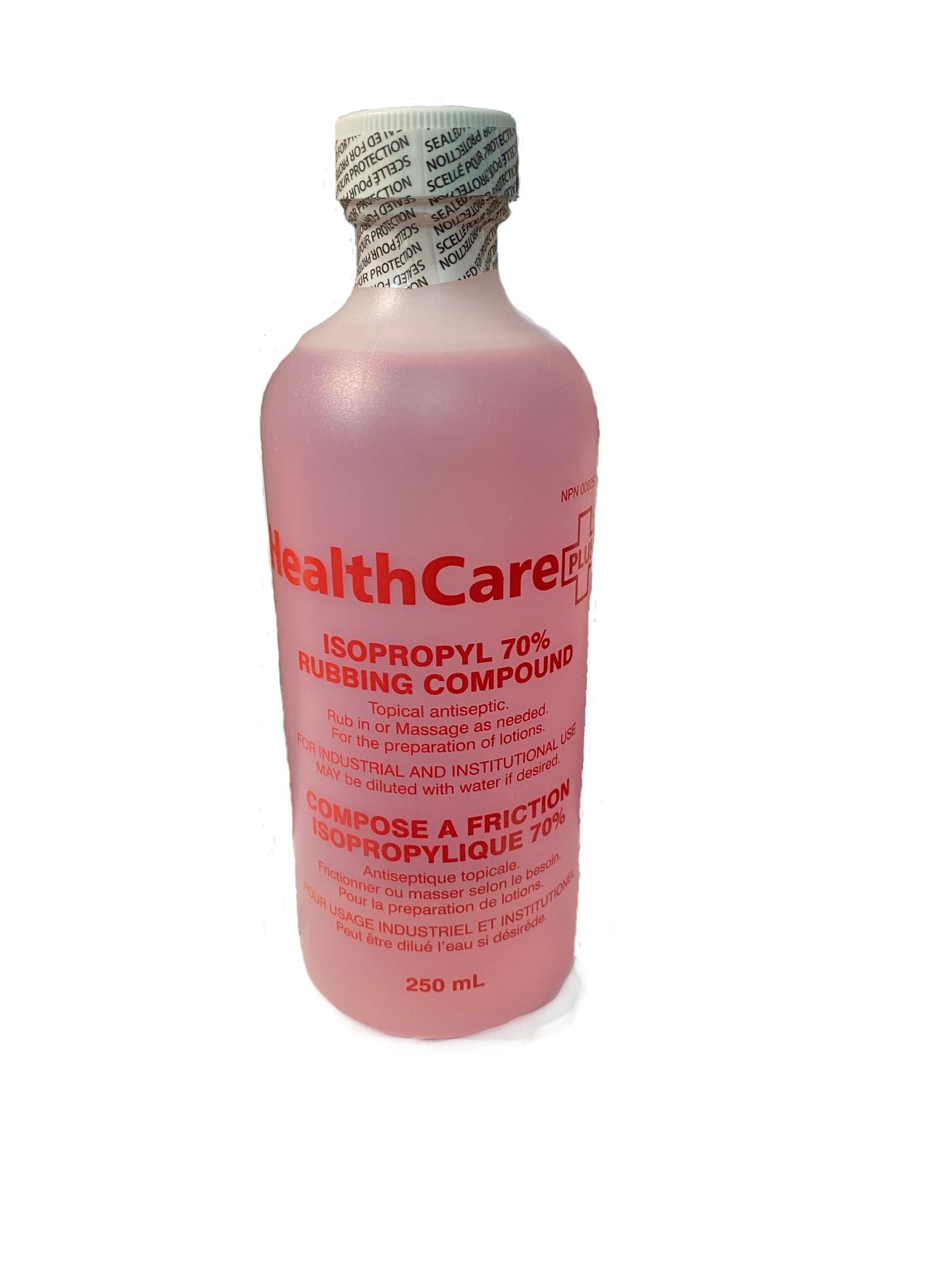 Isopropyl 70 Rubbing Compound 250mL FirstAid Training and Supplies